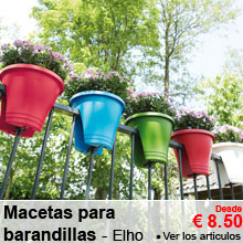 Macetas para barandillas - Desde 8.45 &euro;