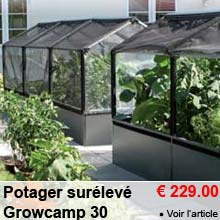 Potager sur�lev� Growcamp 30 - 229 &euro;