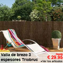 Valla de brezo 3 espesores Triobruc - Desde 29.95 &euro;