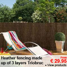 Heather fencing made up of 3 layers - From 29.95 &euro;