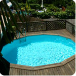 WOODEN SWIMMING POOL