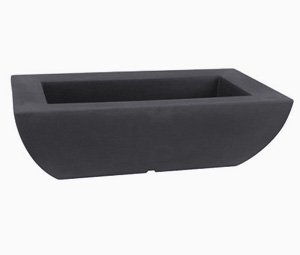 Jardini�re rectangulaire en plastique rotomoul�