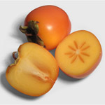 Kaki or Persimmon fruits