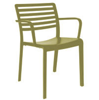 Cadeir�o de jardim verde