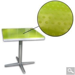 Salon 2 � 4 places vert et blanc