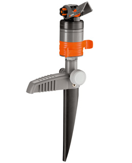 Aspersor canhao com espeto