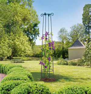 Colonne 4 pieds en m�tal 200 cm