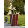 Jardinire Bois Design - vase Bordeaux
