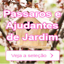 Passaros e Ajudantes de Jardim