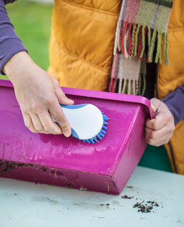 Nettoyez vos pots et jardinires