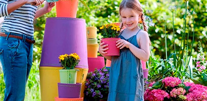 Jardineras y macetas de espuma - Suki