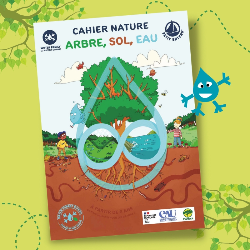 CAHIER NATURE ARBRE, SOL, EAU