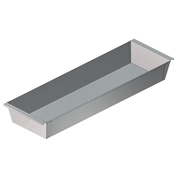 Galvanised steel planter Suitable for use with the wall raised vegetable plot GrowCamp