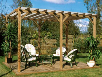 Pergolas bois