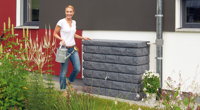 R�cup�rateur d�eau Rocky - 400 Litres - Garantia 