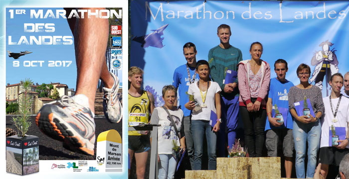 Planfor tait au Premier Marathon des Landes !