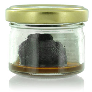 Truffes noires en conserve, tuber melanosporum