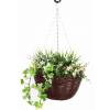 Suspension Plante Artificielle - Rose et Blanc