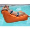 Bain de Soleil Gonflable  Orange - Sunvibes