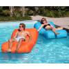 Chaise Longue Gonflable  Orange - Sunvibes