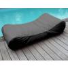 Chaise Longue Gonflable  Gris Fonc - Sunvibes