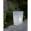 Jardinire Lumineuse Blanche - 60x31x H.70