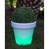 Pot Lumineux Rond Multicolore -  51 x H.47 cm