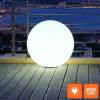 Boule Lumineuse Blanche sur Secteur -  50 cm