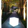 Cube Lumineux Blanc sur Secteur - 40 x 40 x 40 cm