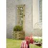 Jardinire Bois Murale  055 +- Treillis