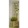 Jardinire Bois Murale  055 +- Treillis