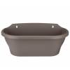 Corsica Wall Basket - 39x17cm - Taupe - Elho