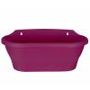 Corsica Wall Basket - 39x17cm - Cerise - Elho