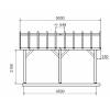 Pergola Bois Adosse 5 x 3 m PRADO - Burger