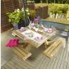 Table de Jardin Carre