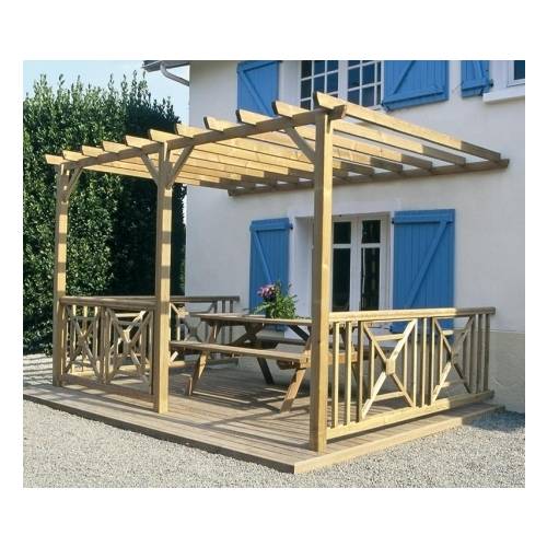 pergola bois facile