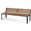 Banc de Jardin en Bois et Mtal - Burger