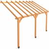 ex Pergola Bois Adosse 4,5 x 2,75 m - Burger