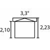 Abri de Jardin en Bois - bois 28 mm  14,9 m2