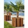 Jardinire Carre Mtis - 58 x 58 x H. 53 cm