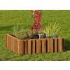 Carr Potager en Bois Mtis  110 x 100 cm