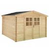 Abri de Jardin en Bois SOLEIL - bois 28 mm  6 m2