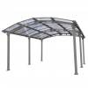 Carport en Polycarbonate AMILCAR  3,6 x 5 m