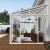 Vranda en Polycarbonate 4 x 3 m - Chalet-Jardin