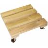 Support  Roulettes Carr en Bois Autoclave