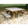 Table de Pique Nique en Bois ACCESS