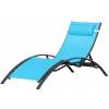 Chaise Longue Design Turquoise