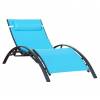 Chaise Longue Design Turquoise