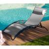 Chaise Longue Design Gris