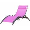 Chaise Longue Design Violet